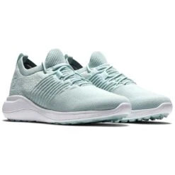 FootJoy Women's Flex XP Golf Shoes Mint -Silver Putters footjoy womens flex xp golf shoes mint pair itempicture