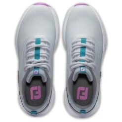 FootJoy Women's Performa Golf Shoes Light Grey/Purple -Silver Putters footjoy womens performa golf shoes light grey purple 99204 top itempicture