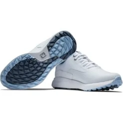 FootJoy Women's Performa Golf Shoes White -Silver Putters footjoy womens performa golf shoes white 99203 combo itempicture