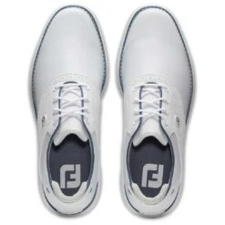 FootJoy Women's Traditions SL Golf Shoes White -Silver Putters footjoy womens traditions sl golf shoes white 97898 top itempicture