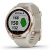 Garmin Approach S42 GPS Golf Smartwatch -Silver Putters garmin approach s42 gps gold watch rose golf sand