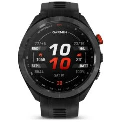 Garmin Approach S70 47mm GPS Golf Watch -Silver Putters garmin approach s70 47mm gps golf watch black display 2 itempicture