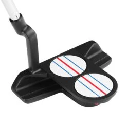 Odyssey Triple Track 2-Ball Blade Putter -Silver Putters golf putter odyssey triple track 2 ball blade back itempicture