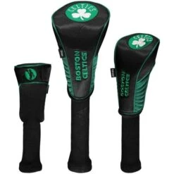 Team Effort NBA Set Of 3 Headcovers -Silver Putters mcarthur sports nba set of 3 headcovers boston celtics
