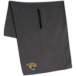 Team Effort NFL 19 X 41 Grey Microfiber Towel -Silver Putters mcarthur sports nfl grey microfiber towel jacksonville jaguars