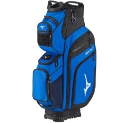 Mizuno BR-D4C Cart Bag -Silver Putters mizuno 2023 br d4c cart bag nautical blue itempicture