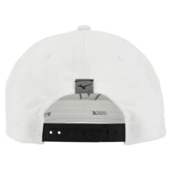 Mizuno Tour Flat Snapback Hat -Silver Putters mizuno tour flat bill snapback hat white back itempicture
