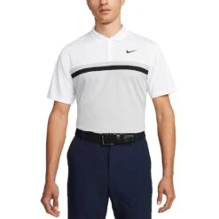 Nike Dri-FIT Victory Colorblock Polo -Silver Putters nike 2022 dri fit victory colorblock polo white light smoke grey itempicture