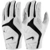 Nike Dura Feel X Golf Glove (2-Pack) -Silver Putters nike 2022 dura feel x golf glove 2 pack top itempicture