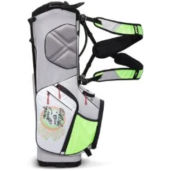Nike Air Hybrid 2 Limited Edition Stand Bag -Silver Putters nike air hybrid 2 limited edition stand bag side itempicture