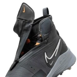 Nike Air Zoom Infinity Tour NXT% Shield Golf Shoes Iron Grey/White/Black -Silver Putters nike air zoom infinity tour nxt shield golf shoes iron grey fd6853 001 detail3 itempicture