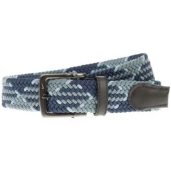 Nike Diamond Stretch Woven Belt -Silver Putters nike diamond stretch woven belt midnight navy ashen slate blue whisper itempicture