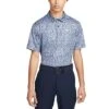 Nike Dri-FIT Tour Micro Camo Polo -Silver Putters nike dri fit tour camo polo ashen slate itempicture