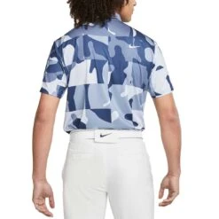 Nike Dri-FIT Tour Camo Polo 13 Nike Dri-FIT Tour Camo Polo -Silver Putters nike dri fit tour camo polo blue whisper back itempicture
