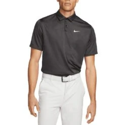 Nike Dri-FIT Tour Jacquard Polo -Silver Putters nike dri fit tour jacquard polo anthracite itempicture