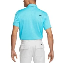 Nike Dri-FIT Tour Jacquard Polo -Silver Putters nike dri fit tour jacquard polo baltic blue back itempicture