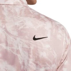 Nike Dri-FIT Tour Solar Floral Polo -Silver Putters nike dri fit tour solar floral polo light soft pink detail itempicture