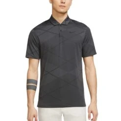 Nike Dri-FIT Vapor Jacquard Polo -Silver Putters nike dri fit vapor jacquard polo dark smoke grey itempicture