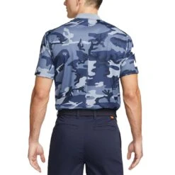 Nike Dri-FIT Victory+ Camo Polo -Silver Putters nike dri fit victory plus camo polo ashen slate back itempicture