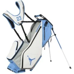 Nike Jordan Fade Away Stand Bag -Silver Putters nike jordan fade away stand bag valor blue tech grey itempicture