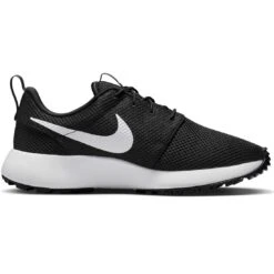 Nike Unisex Roshe G Next Nature Golf Shoes Black/White -Silver Putters nike roshe g next nature golf shoes black white dv1202 010 spine itempicture