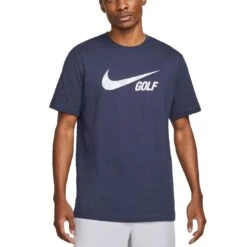 Nike Swoosh Tee -Silver Putters nike swoosh tee midnight navy itempicture