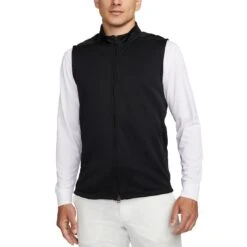 Nike Therma-FIT Victory Vest -Silver Putters nike therma fit victory vest black front itempicture