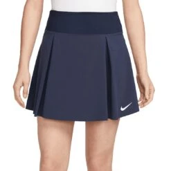 Nike Women's Dri-FIT Advantage Club Skirt 10 Nike Women's Dri-FIT Advantage Club Skirt -Silver Putters nike womens dri fit advantage club skirt obsidian front itempicture