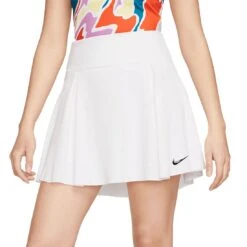Nike Women's Dri-FIT Advantage Club Skirt 9 Nike Women's Dri-FIT Advantage Club Skirt -Silver Putters nike womens dri fit advantage club skirt white front itempicture