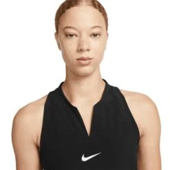 Nike Women's Dri-FIT Advantage Club Sleeveless Dress -Silver Putters nike womens dri fit advantage club sleeveless dress black detail3 itempicture