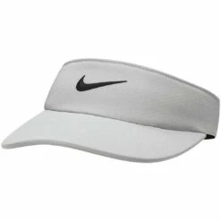 Nike Women's Dri-FIT AeroBill Visor -Silver Putters nike womens dri fit aerobill visor photon dust itempicture
