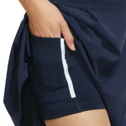 Nike Women's Dri-FIT Long Golf Skort 13 Nike Women's Dri-FIT Long Golf Skort -Silver Putters nike womens dri fit long golf skort obsidian detail itempicture