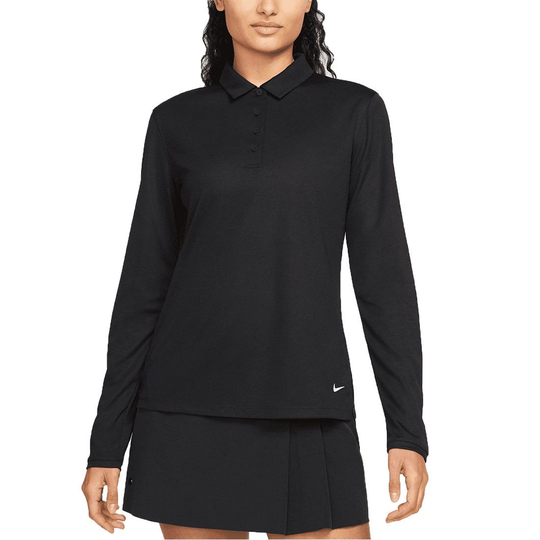 Nike Women's Dri-FIT Victory Long Sleeve Polo 4 Nike Women's Dri-FIT Victory Long Sleeve Polo - Image 2