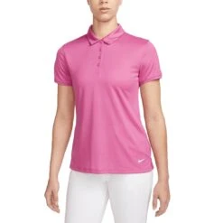 Nike Women's Dri-FIT Victory Polo -Silver Putters nike womens dri fit victory polo cosmic fuchsia itempicture