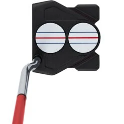 Odyssey 2-Ball Ten Red Triple Track Putter -Silver Putters odyssey 2 ball ten red triple track putter address itempicture