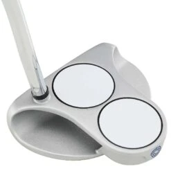 Odyssey Women's White Hot OG 2-Ball Putter -Silver Putters odyssey 2023 womens white hot og 2 ball putter back itempicture