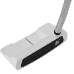 Odyssey Women's DFX #1 Double Wide Putter -Silver Putters odyssey womens dfx 1 double wide putter face itempicture