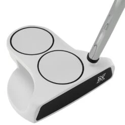 Odyssey Women's DFX 2-Ball Putter 11 Odyssey Women's DFX 2-Ball Putter -Silver Putters odyssey womens dfx 2 ball putter face itempicture
