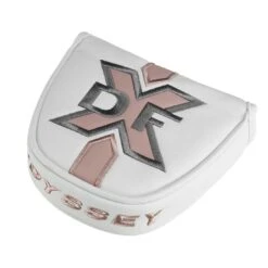 Odyssey Women's DFX 2-Ball Putter 13 Odyssey Women's DFX 2-Ball Putter -Silver Putters odyssey womens dfx mallet cover front itempicture