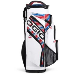 Ogio 2023 Woode Cart Bag -Silver Putters ogio 2023 woode cart bag waves back itempicture