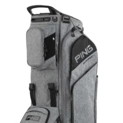 Ping Hoofer 14-Way Stand Bag -Silver Putters ping 2023 hoofer 14 way stand bag heather grey black detail3 itempicture