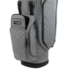 Ping Hoofer 14-Way Stand Bag -Silver Putters ping 2023 hoofer 14 way stand bag heather grey black detail4 itempicture