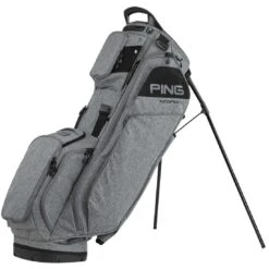 Ping Hoofer 14-Way Stand Bag -Silver Putters ping 2023 hoofer 14 way stand bag heather grey black itempicture