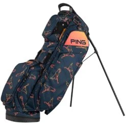 Ping Hoofer 14-Way Stand Bag -Silver Putters ping 2023 hoofer 14 way stand bag mr ping itempicture