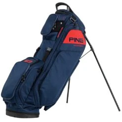 Ping Hoofer 14-Way Stand Bag -Silver Putters ping 2023 hoofer 14 way stand bag navy red itempicture