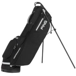 Ping Hoofer Craz-E Lite Stand Bag -Silver Putters ping 2023 hoofer craz e lite stand bag black platinum itempicture