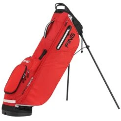 Ping 2022 Hoofer Craz-E Lite Stand Bag -Silver Putters ping 2023 hoofer craz e lite stand bag red black white itempicture 1