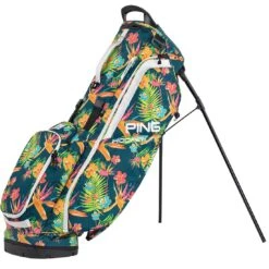 Ping Hoofer Lite Stand Bag -Silver Putters ping 2023 hoofer lite stand bag clubs of paradise itempicture