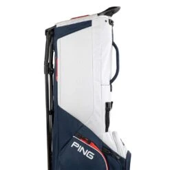 Ping Hoofer Lite Stand Bag -Silver Putters ping 2023 hoofer lite stand bag navy platinum red detail6 itempicture