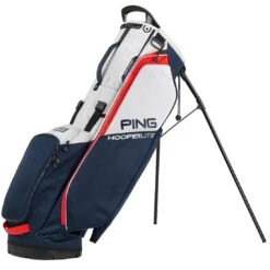 Ping Hoofer Lite Stand Bag -Silver Putters ping 2023 hoofer lite stand bag navy platinum red itempicture